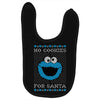 no cookies for santa Baby Bibs