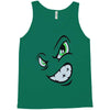 angry cartoon face Tank Top