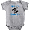Pop Pop is my Name Fishing Is My Game Baby Onesie