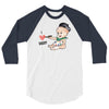 Cute Baby Painter's Dad Love 3/4 Sleeve Shirt