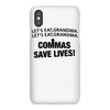 commas save lives iPhoneX Case