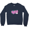 softball diva neon Crewneck Sweatshirt