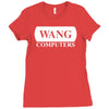 wang computers Ladies Fitted T-Shirt