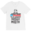 Donald trump The D Is Missing V-Neck Tee