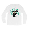 mo hawk ninja Long Sleeve Shirts