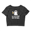 For The Boos Crop Top