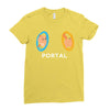 Portal Cat Ladies Fitted T-Shirt
