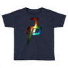 jake paul colorful galaxy Toddler T-shirt