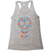 loco coco skul Racerback Tank