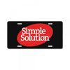 simpe solution License Plate
