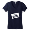 my name is awesome Women's V-Neck T-Shirt