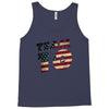 team 10 american flag Tank Top