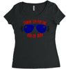 stayin' fly for the 4th of july Women's Triblend Scoop T-shirt