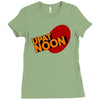 up at noon Ladies Fitted T-Shirt
