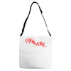 carnivore logo red Adjustable Strap Totes