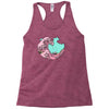 japanese pastel kawaii anime meme surf beach wave Racerback Tank