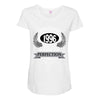 vintage quality without compromise 1996 aged to perfection Maternity Scoop Neck T-shirt