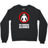 no humans allowed district 9 Crewneck Sweatshirt