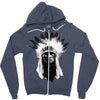 native american Zipper Hoodie