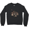 night in the forest Crewneck Sweatshirt