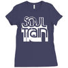 soul train motown gladys knight marvin gaye Ladies Fitted T-Shirt