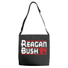 reagan bush '84 Adjustable Strap Totes