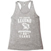 The Fishing Legend Reeling Them In For 40 Years Racerback Tank
