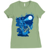 night sky projector Ladies Fitted T-Shirt