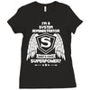 I'm A System Administrator What's Your Superpower ? Ladies Fitted T-Shirt