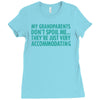 my grandparents are just accommodating Ladies Fitted T-Shirt