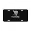 pitbull american pit bull spiked dog collar License Plate