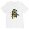 mega turtles V-Neck Tee