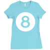 magic 8 ball Ladies Fitted T-Shirt