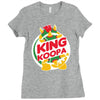 king koopa Ladies Fitted T-Shirt