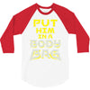 body bag 3/4 Sleeve Shirt