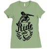 ride into the sunset Ladies Fitted T-Shirt