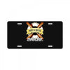 funny  creek paddle shop, ideal gift, birthday present License Plate