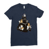 king of kittens Ladies Fitted T-Shirt