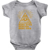 real eyes realize real lies Baby Onesie