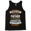 Super Cool Father Of A Freaking Awesome Daughter Tank Top