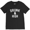 Drunk And High V-Neck Tee