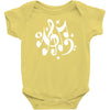 music notes#4 rock design graphic band Baby Onesie
