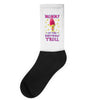 birthday troll mommy Socks