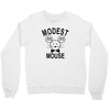 modest mouse rock band black hooded sweatshirt sz s m l xl Crewneck Sweatshirt