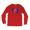 dancing groot Long Sleeve Shirts