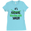 its marching band season green Ladies Fitted T-Shirt