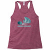 shark weekend Racerback Tank