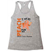wear peach for  my [you can write any name] Racerback Tank