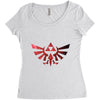 Zelda Galaxy Women's Triblend Scoop T-shirt
