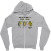 become a ninja turtle Zipper Hoodie